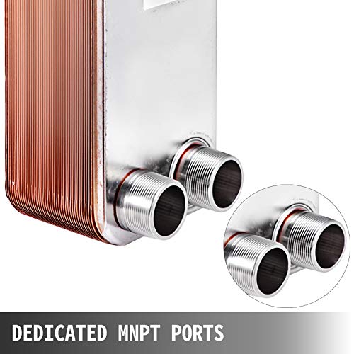 BestEquip 40 Plate 3"x7.5" Heat Exchanger