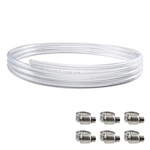 10ft Food Grade Vinyl Beer Line Tubing Kit
