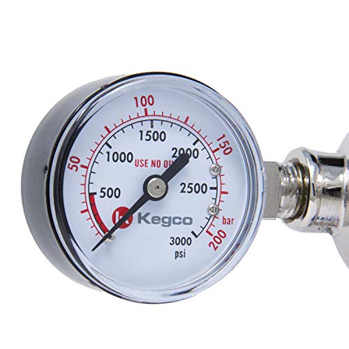 Kegco Chrome Draft Beer Regulator KC LH-542