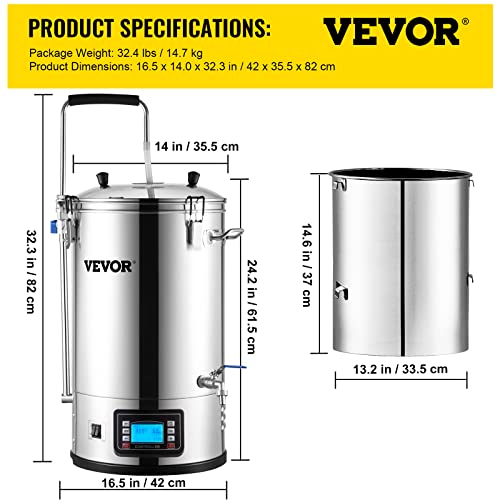 VEVOR All-in-One Electric Beer Brewing System
