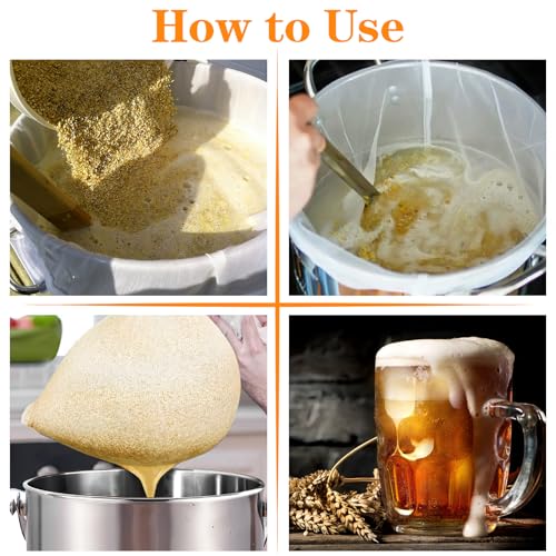 Extra Large Reusable Brew Bags - 2 Pack