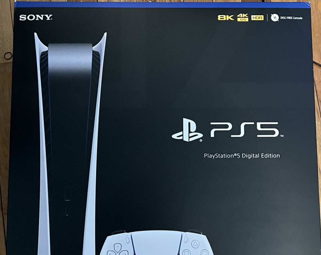 Replacement Box for Sony PlayStation 5 Console