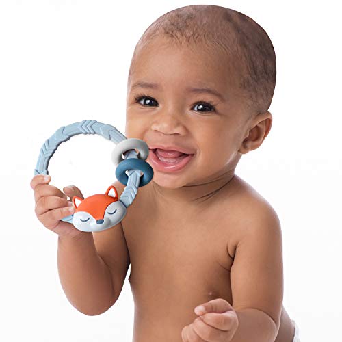 Itzy Ritzy Fox Teether with Rattle