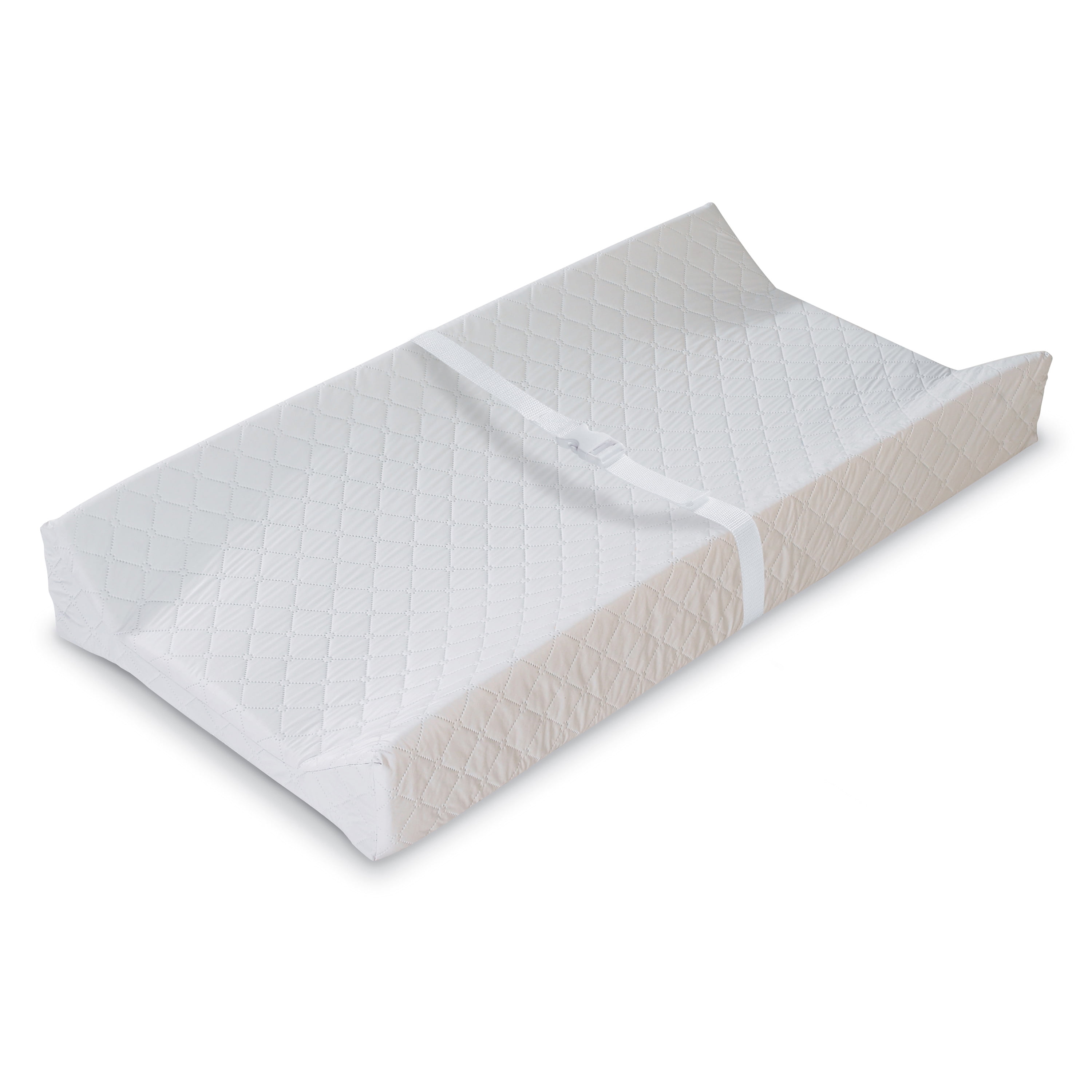 Summer Infant Contoured Changing Pad, 16” x 32”, White 