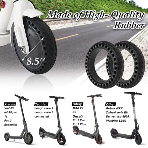 8.5-Inch Solid Honeycomb Tires for Gotrax & Xiaomi