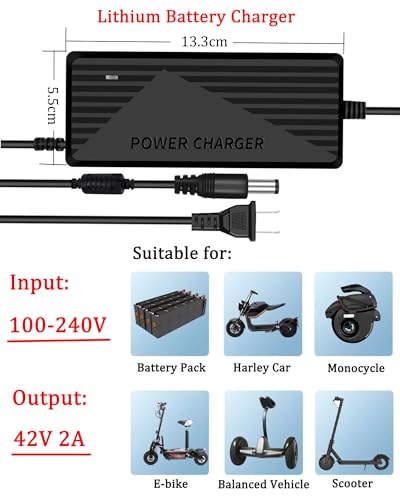 Eythyfy 42V Fast Charger for Electric Scooters