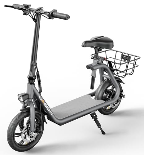 Jasion Folding Electric Scooter, 650W, 20MPH Speed