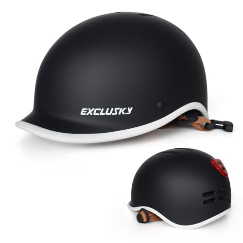 Exclusky USB Rechargeable Urban Bike Helmet