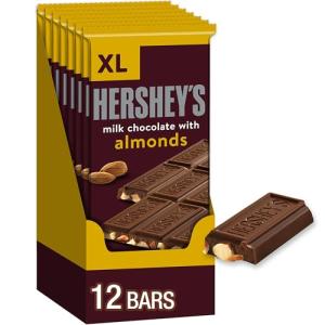 HERSHEY'S Almond Milk Chocolate XL Candy Bars