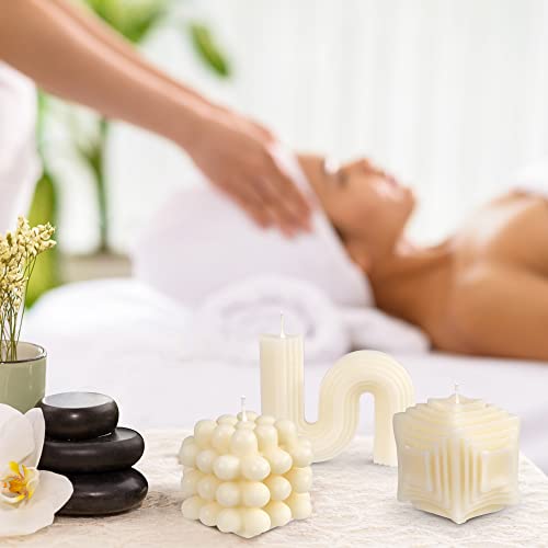 3-Piece Decorative Scented Bubble Candle Set