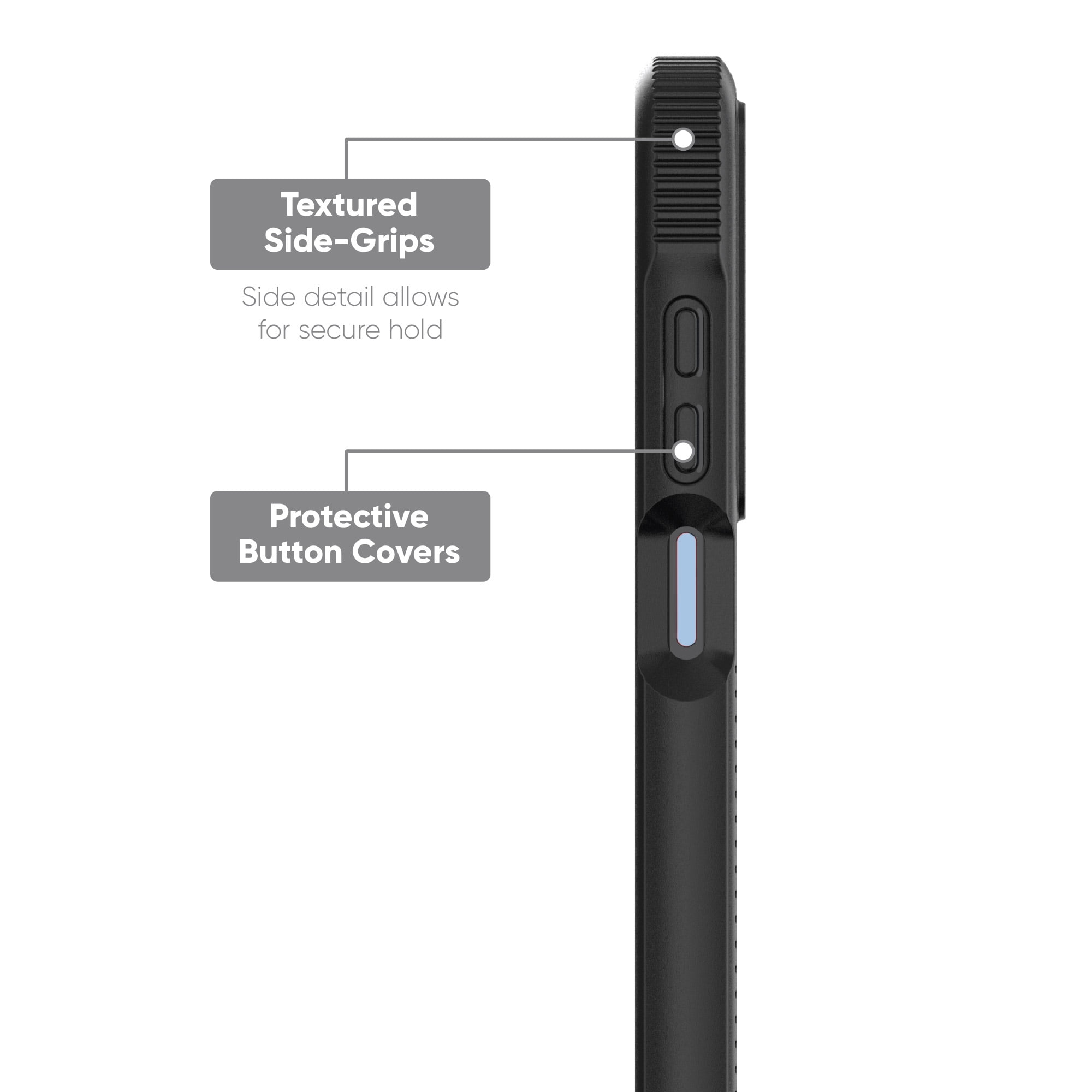 onn. Dual-Layer Case for moto g PLAY (2024)