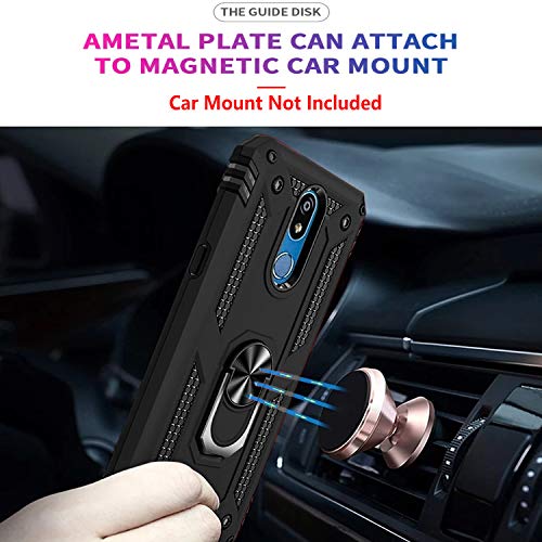 LG Journey LTE Phone Cases with Tempered Glass Protector