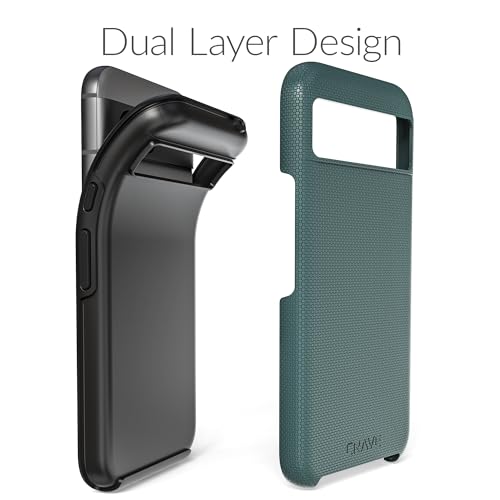 Forest Green Dual Guard Shockproof Case for Google Pixel 8a