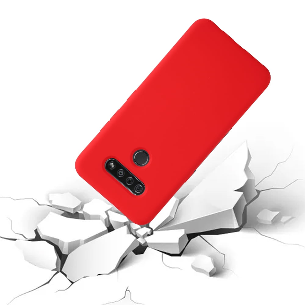 Black Slim Impact Resistant TPS LG K51 Phone Case