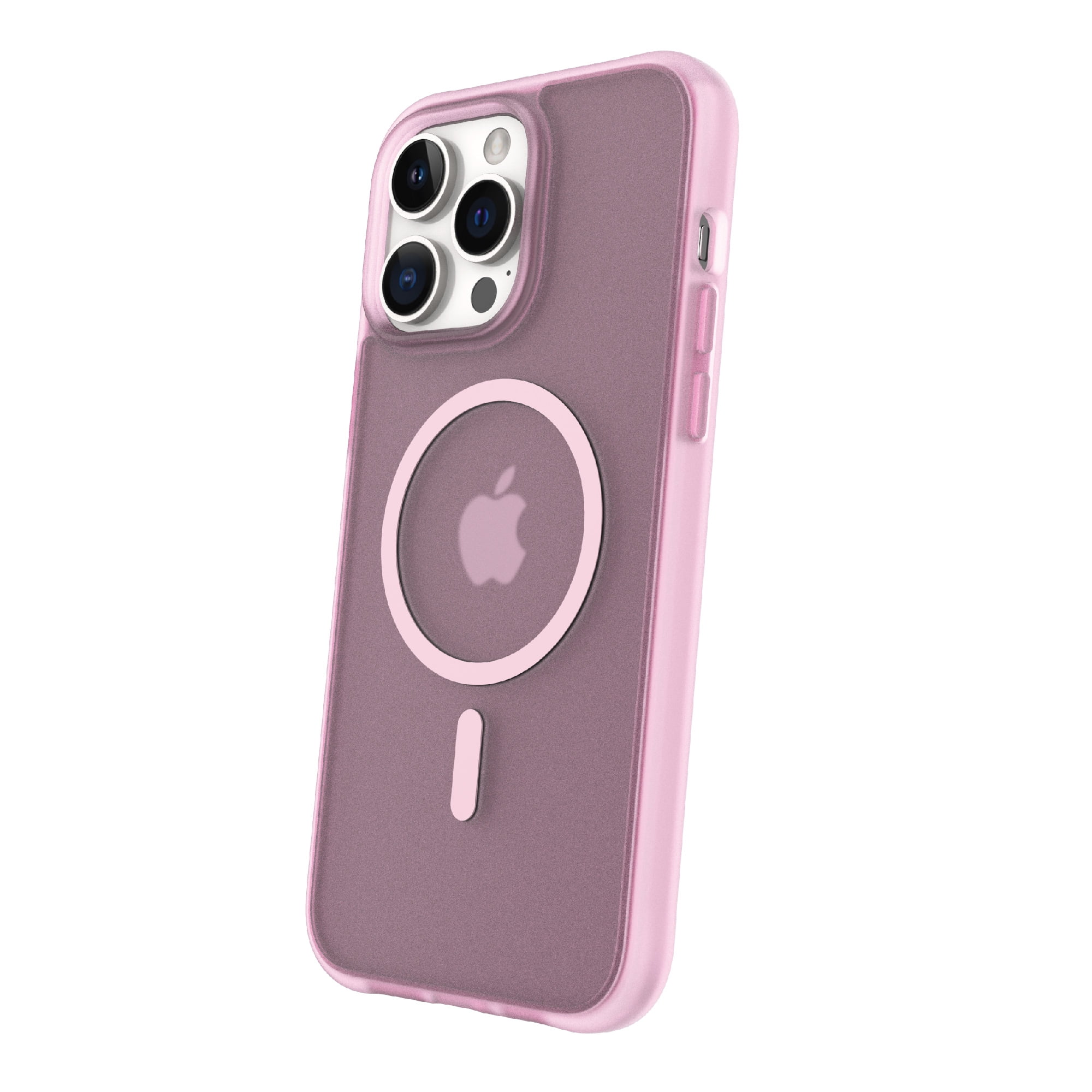 Frosted Pink MagSafe Case for iPhone 14 Pro Max
