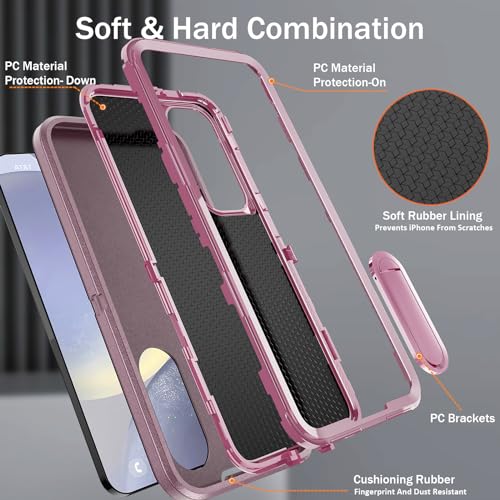 Samsung Galaxy S24 Case with Kickstand - Military Grade