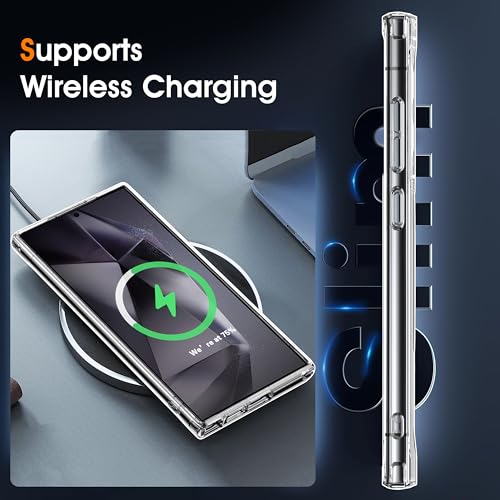 Clear Shockproof Case for Samsung Galaxy S24 Ultra