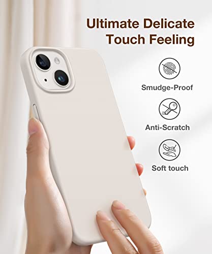 iPhone 14 Silicone Case + 2X Screen & Camera Protector