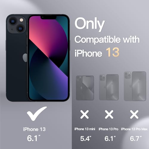 JETech Silky-Soft Silicone Case for iPhone 13