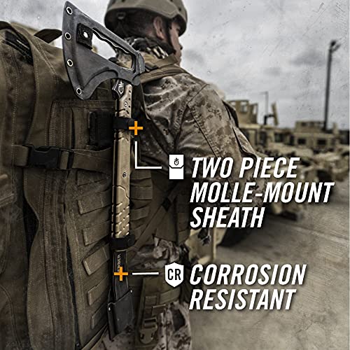 Gerber Downrange Tomahawk Axe with Sheath