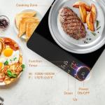 Nafewin 1800W Portable Induction Cooktop with Timer