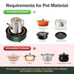 Abangdun 700W Mini Induction Cooktop for Travel