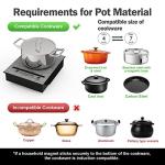 Portable Mini Induction Cooktop for Travel