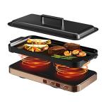 Rose Gold 2 Burner Portable Induction Cooktop