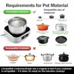 Portable Mini Induction Cooktop 700W for Easy Cooking