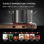 Rose Gold 2 Burner Portable Induction Cooktop