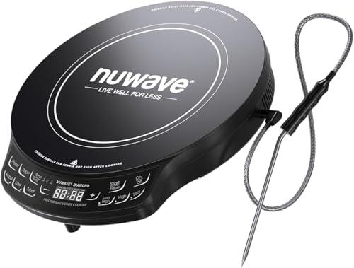 Nuwave Diamond Induction Cooktop with Adjustable Temps