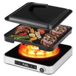 Cooktron 2-in-1 Portable Induction Cooktop and Grill