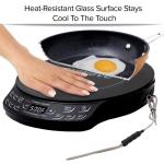 Nuwave Diamond Induction Cooktop with Adjustable Temps