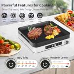 Cooktron 2-in-1 Portable Induction Cooktop and Grill