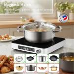 Cooktron 2-in-1 Portable Induction Cooktop and Grill