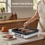 Cooktron 2-in-1 Portable Induction Cooktop and Grill