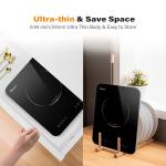 GIONIEN 1200W Portable Induction Cooktop Burner