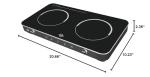 Struics Double Induction Cooktop with Touch Control