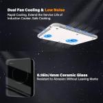 GIONIEN 1200W Portable Induction Cooktop Burner