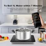GIONIEN 1200W Portable Induction Cooktop Burner