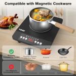 VBGK Portable Induction Cooktop with Timer and Lock