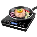 OMEO 1800W Portable Induction Cooktop with Touch Control