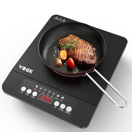VBGK 1800W Single Burner Induction Cooktop