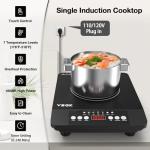 VBGK 1800W Single Burner Induction Cooktop