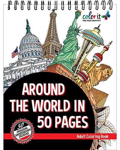 ColorIt: Global Coloring Adventure – 50 Pages