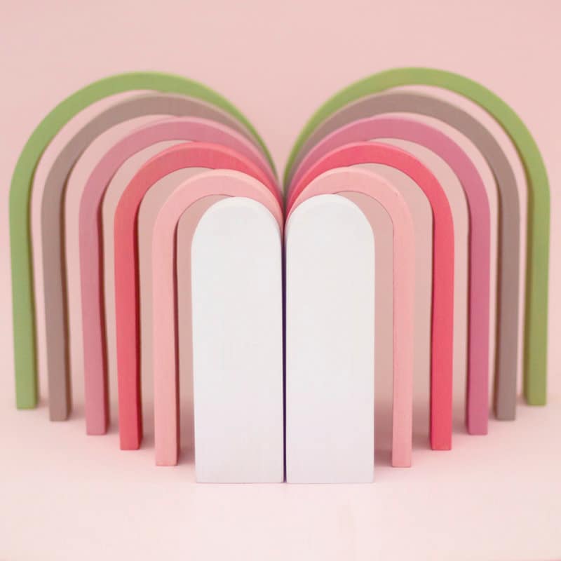 Woodland Baby Play Gym with Colorful Arches