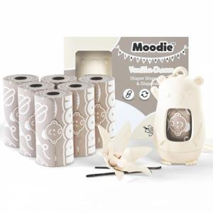 Moodie Vanilla Scented Disposable Diaper Bags Combo