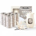 Moodie Vanilla Scented Disposable Diaper Bags Combo