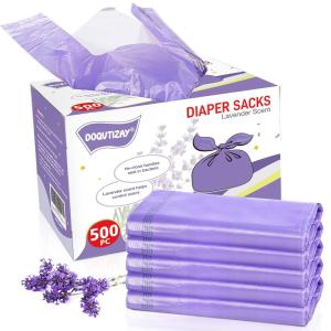 Lavender Scented Baby Disposable Diaper Bags