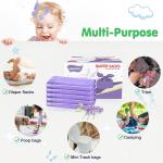 Lavender Scented Baby Disposable Diaper Bags